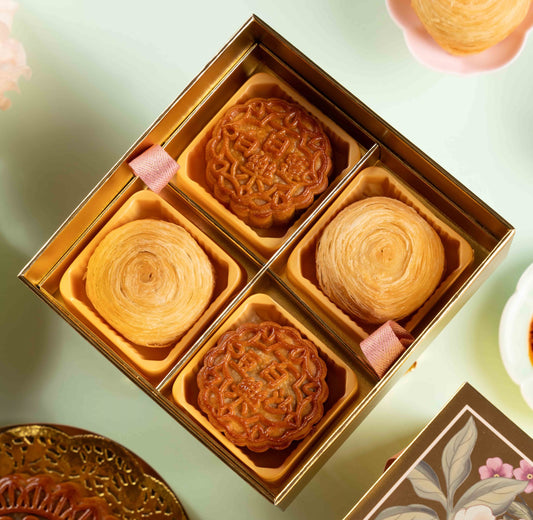 Deluxe Chiu Chow and Cantonese Mooncake Gift Set