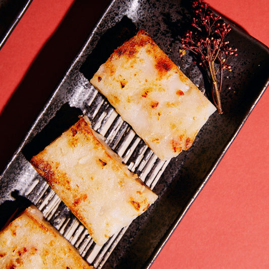 Chinese New Year Dried Scallop Turnip Cake